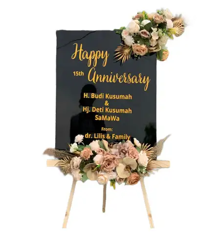 Papan Bunga Akrilik Kedunggaleng